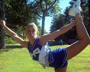sexy young collge cheerleaders